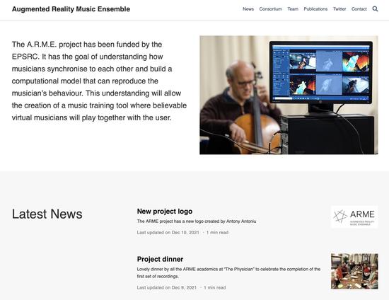 Augmented Reality Music Ensemble