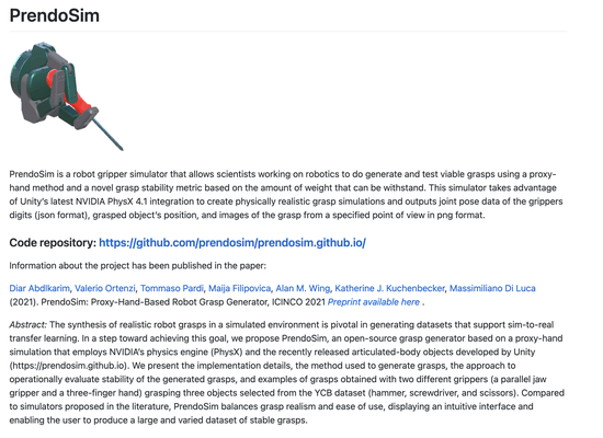 PrendoSim software